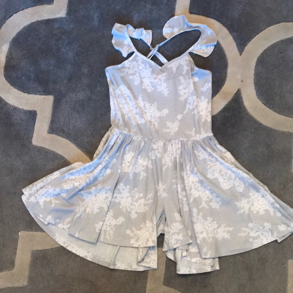 Grey and White Mia Joy Joyfolie Romper